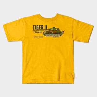 Tiger II 213 La Gleize Battle of the Bulge Kids T-Shirt